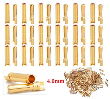 Nontoxic ESC Banana Plug Connectors 4mm Female Male For RC Battery