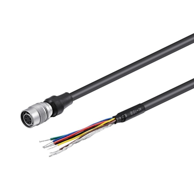 Oilproof Camera Electronics Wire Harness Cable Assemblies M12 12 Pin