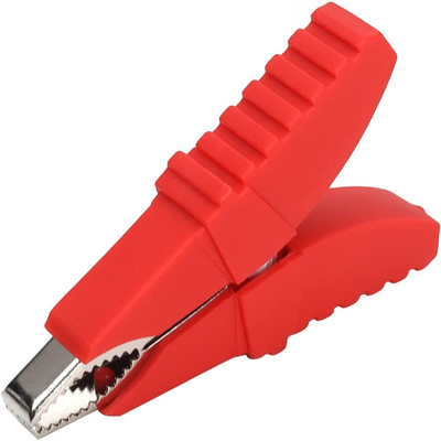 Multicolor Heavy Duty Alligator Clips , PVC Crocodile Clip For Battery Charger
