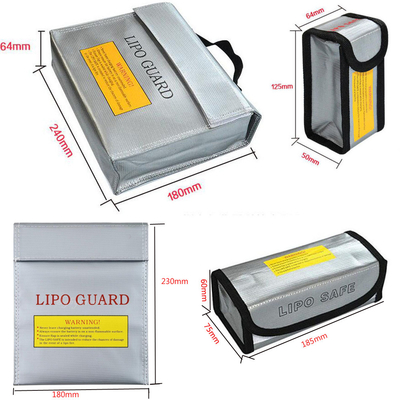 Portable Glass Fiber Lipo Safe Bag Fireproof For RC Lipo Battery