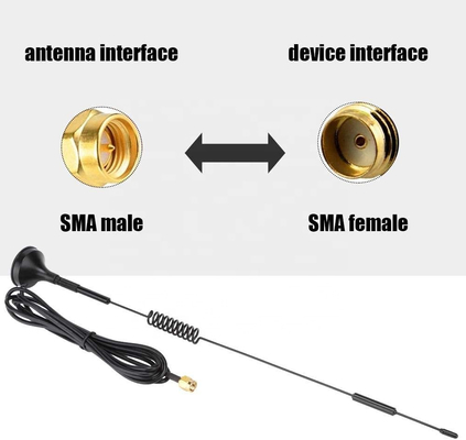 50W 7dBi Radio Frequency Antennas Vertical SMA Male Connector
