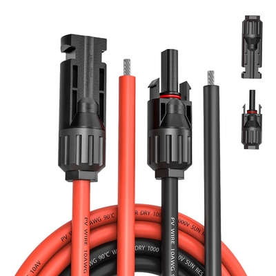 Weatherproof Photovoltaic Solar Cable 12-24V Antiwear Multipurpose