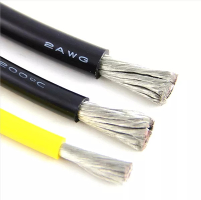 Il cavo flessibile del silicone di ROHS 35mm2 ha inscatolato il rame 7000/0.08 2AWG