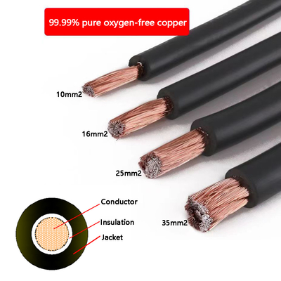 Soft Battery Remote Control Car Charger Cable Stranded Copper Wire Connector