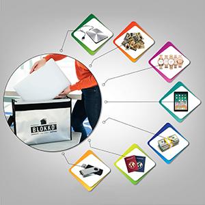 Portatile multiuso Lipo della batteria dell'OEM della borsa leggera di stoccaggio 6